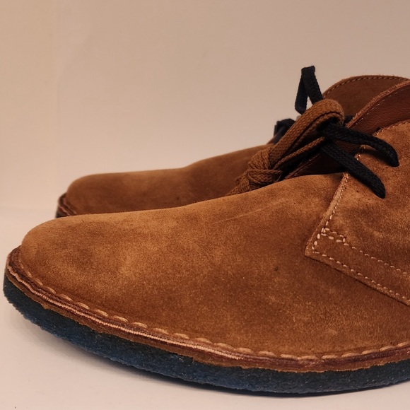 Wally Walker Mens Desert Chukka Brown Size 12 /46 - Picture 11 of 16